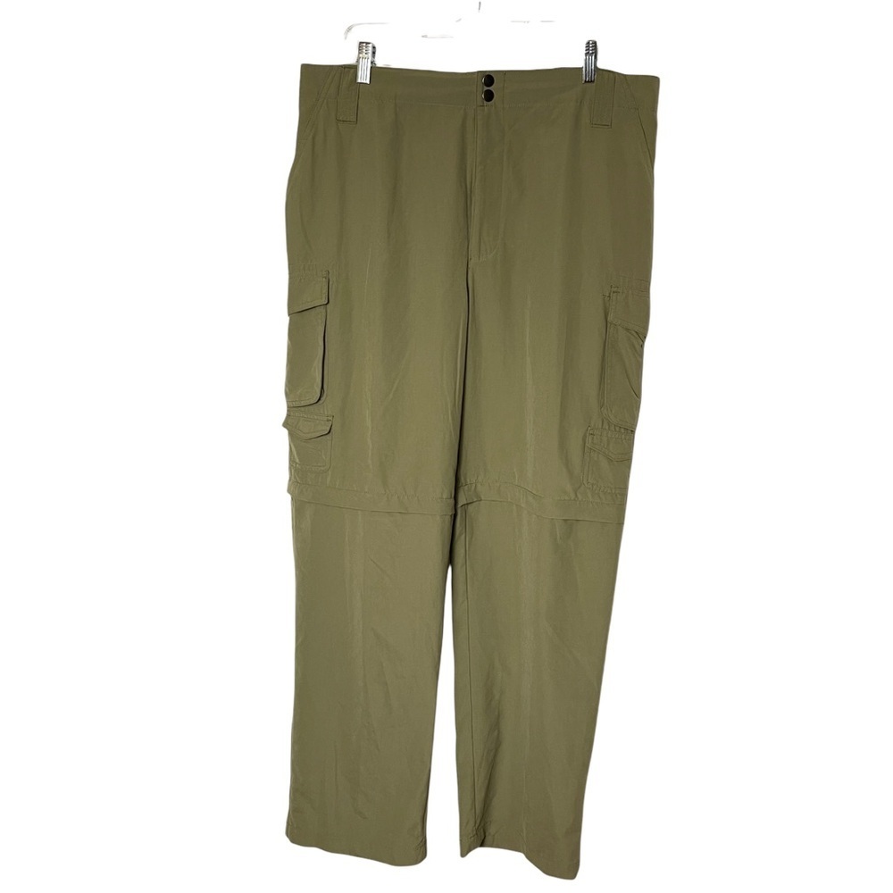 Triple Nickel Men’s Green/Tan Convertible Hiking Pants XL
